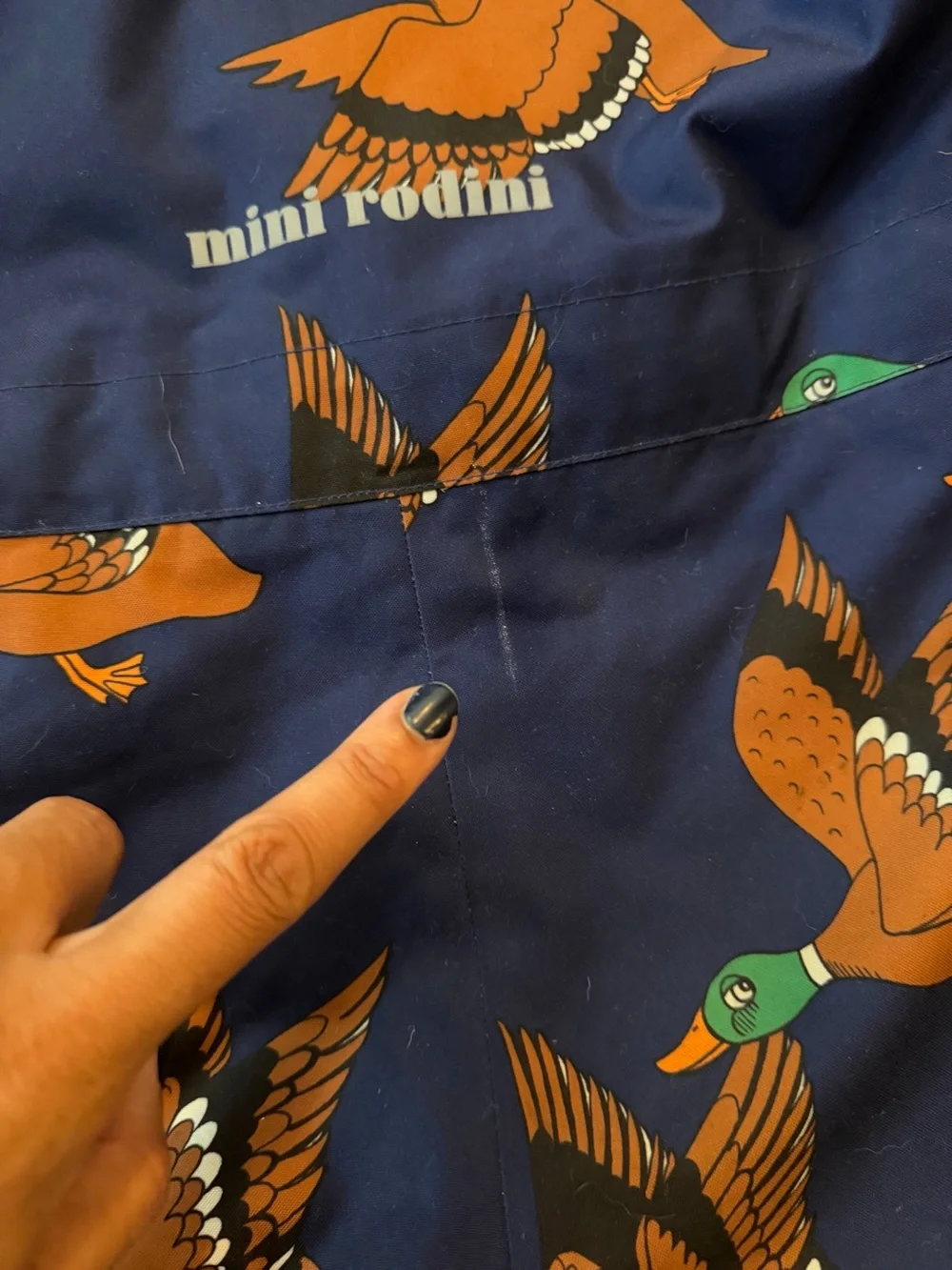 Mini Rodini Duck Snowsuit